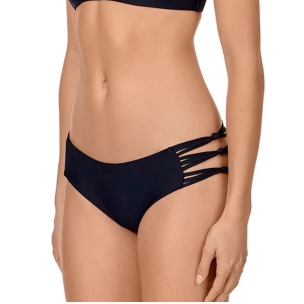 NWT Mikoh Blue Side Knot Bikini Bottom